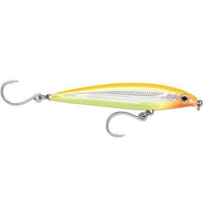 Rapala XRap Long Cast Shallow 12, Slashbait, Bone Chartreuse 434 114 Oz SXRLS12BNC
